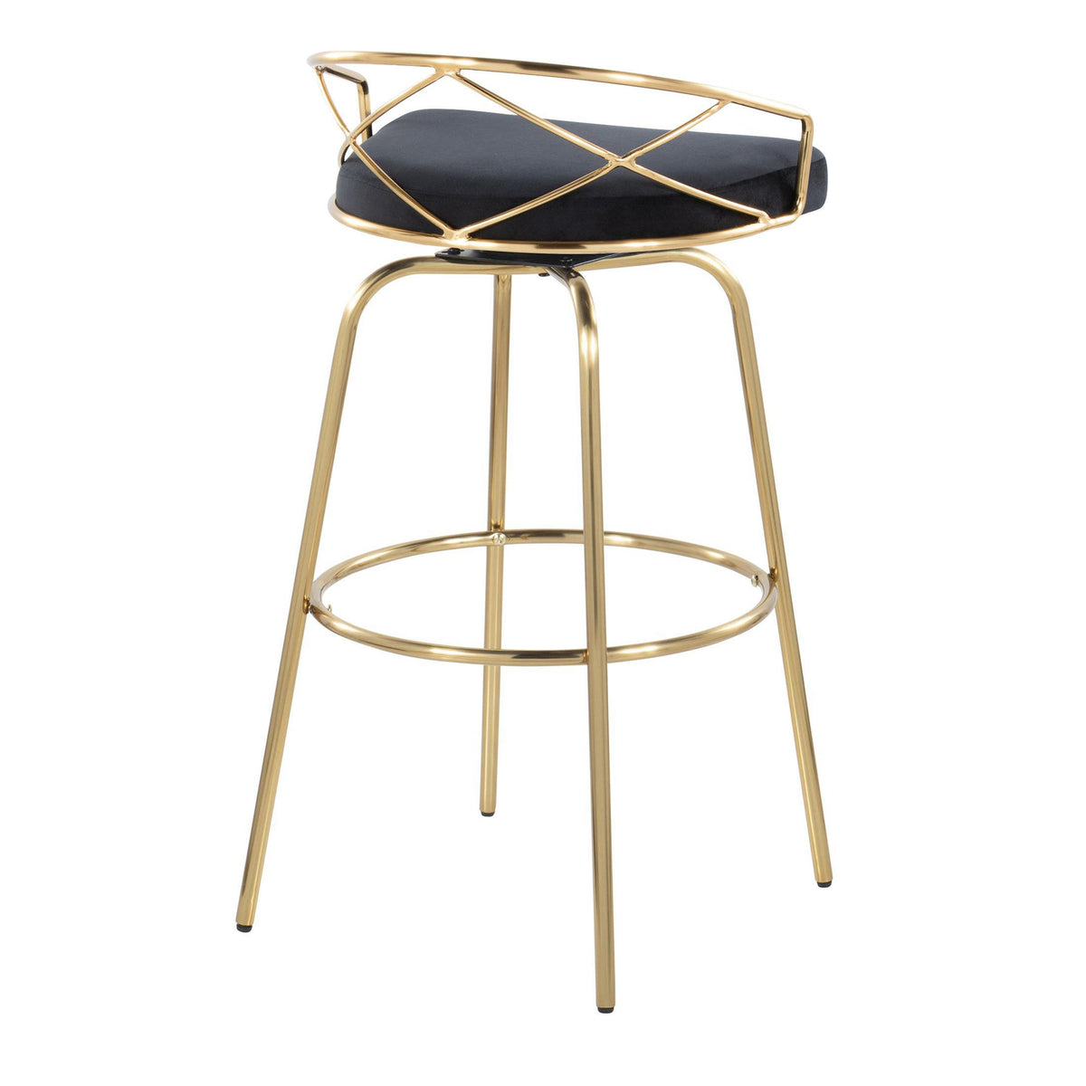 30" Fixed-Height Barstool with Swivel