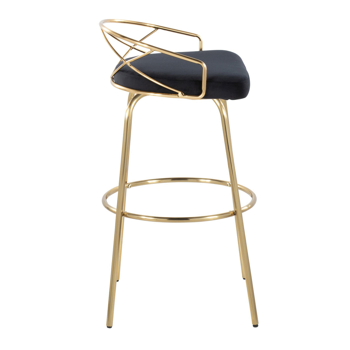 30" Fixed-Height Barstool with Swivel